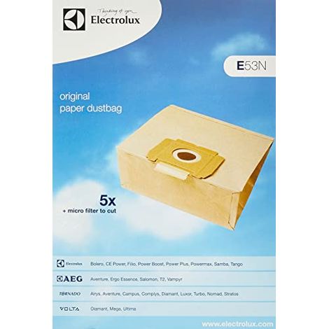 Kit di filtrazione e sacchetti di carta per aspirapolvere Electrolux 900195958585 (1/4)
