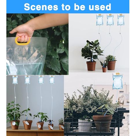 5 pièces de 3,5 l Dispositif d'irrigation goutte à goutte pour plantes d'intérieur, Système d'arrosage automatique, Système d'irrigation des plantes (1/5)