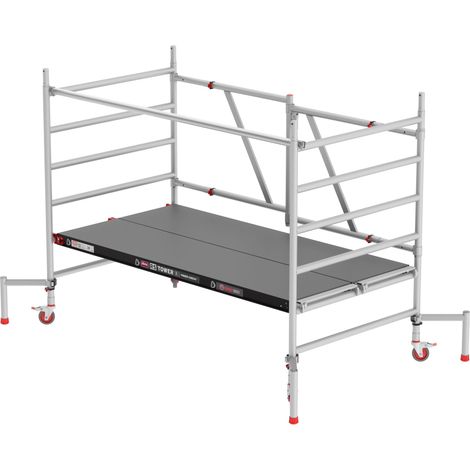 Altrex RS Tower 55 ohne Safe-Quick® 3,0m Arbeitshöhe Fiber-Deck 1,85m (1/5)