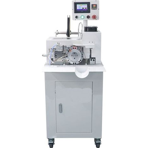 Macchina automatica per l'inserimento e il termorestringimento delle guaine (1/5)