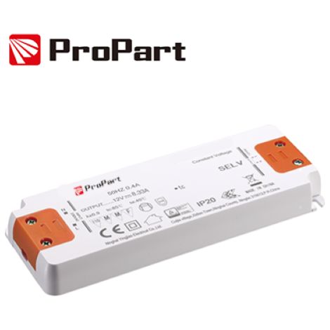 Alimentatore PIATTO: IP20 24V 100W 4.16A Size:1605818mm