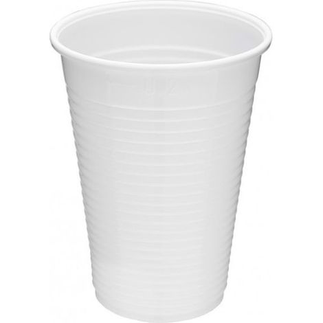 Kunststoffbecher 200 ml, weiß, PP, 100 Stück SUP
