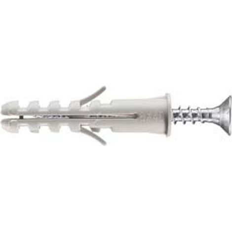 50PZ TASSELLO IN NYLON CON VITE TSP PZ BORDATO PA 6 ESB/VA - ø mm.10x50