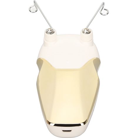 Épilateur à fil électronique LED rechargeable USB, pour une épilation du cou et du cou (jaune) (1/5)