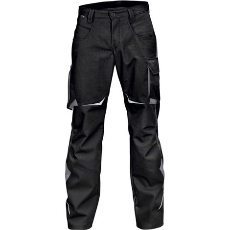 [NEUWERTIG] B-Ware Kübler Hose Arbeitshose Pulsschlag Schwarz Anthrazit Größe 28 Seitentaschen