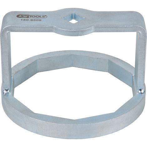 KS Tools - Cloche pour filtre à huile 3/8'' Ø 73,0 mm / 10 cannelures - 150.9309