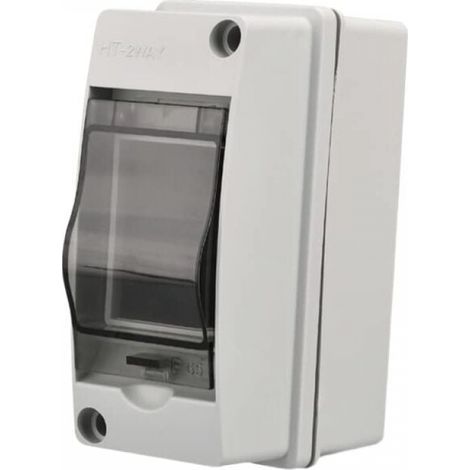 moduli, superficie in plastica ABS, contenitore elettrico impermeabile IP65 per esterni, scatola elettrica impermeabile per esterni, armadio di controllo, scatola di derivazione modulare (2 vie) (1/5)