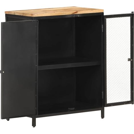 Maison Exclusive - Credenza 60x35x78 cm in Legno Massello di Mango Grezzo (1/5)