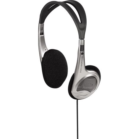 Hama 116806 Cuffie Stereo, Grigio (1/3)