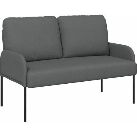Maison Exclusive - Divani con cuscino 110cm Grigio scuro Legno compensato