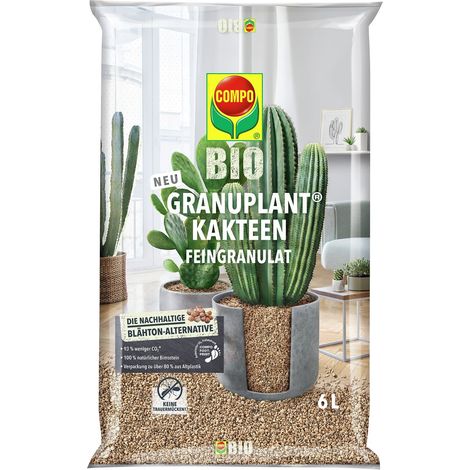COMPO BIO GRANUPLANT® Kakteen- und Sukkulenten - Feingranulat - 6 Liter