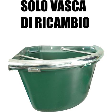 Vasca di ricambio in plastica per mangiatoia angolare NEVA00045