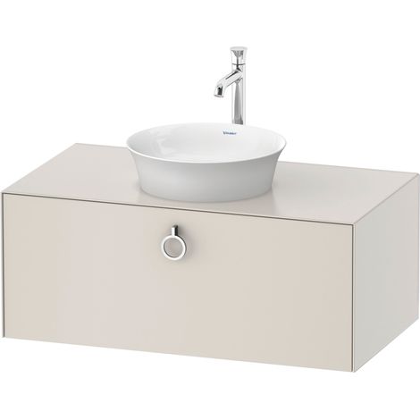Duravit White Tulip, meuble sous-lavabo suspendu, largeur 1000 x (1/2)