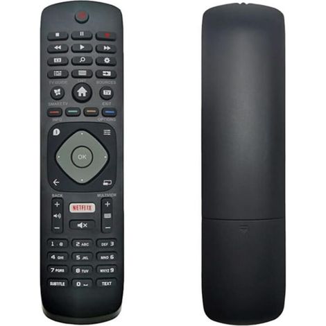 Philips universal remote control for Philips TVs.