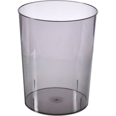 Poubelle Ronde En Plastique - 12 L - Pour Salle De Bain Cuisine Bureau Chambre Enfants - 1 Pièce (1/5)