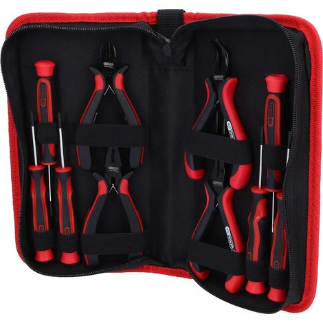 KS Tools 500.7220 - Set di utensili meccanici di precisione, 10 pezzi (1/5)