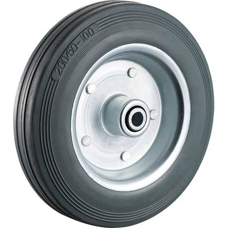RUOTA PER CARRELLI ø mm 100 - foro ø mm 8 - capacità kg 70
