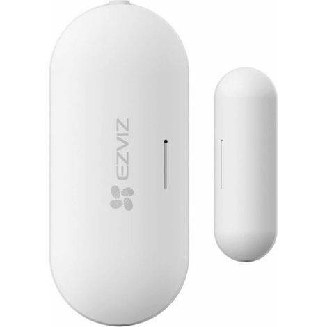 Ezviz – Détecteur d'ouverture de porte T2C – Alarme antisabotage – Installation rapide par adhésif – Autonomie jusqu'à 2 ans