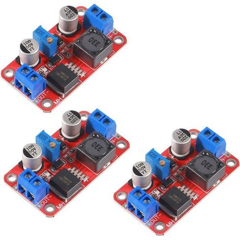 3pcs XL6019 5A Haute Puissance Courant DC à DC Step-up 5V 6V 12V 24V 3-35V à 5-40V XL6019 Régulateur de Tension Réglable (1/5)