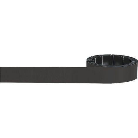 Magnetoplan magnetoflex-Band, schwarz, 15 mm x 1 m