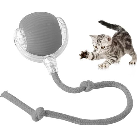 Interactive Toy for Cats and Dogs, Three Adjustable Modes with Wake Up Function for Cats and Dogs (Grey) (1/5)