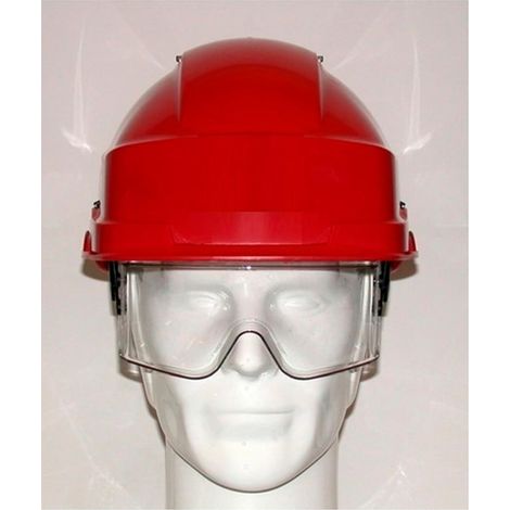 Casque de protection IRIS 2 ventilé - rouge - AUBOUEIX