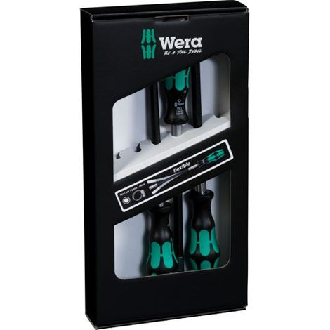 Wera 391/3 Schlauchklemmen Schraubendrehersatz