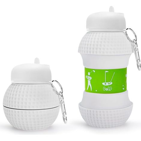 (C) 550-ml-Silikon-Sportwasserflasche – Wasserflasche für Kinder, Mädchen und (1/5)