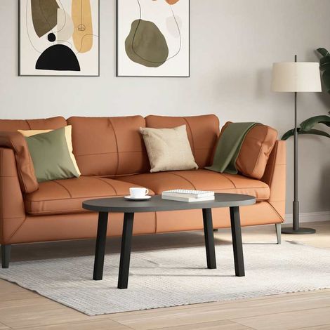 vidaXL Coffee Table Legs 4 pcs Black 30 cm Steel (1/5)