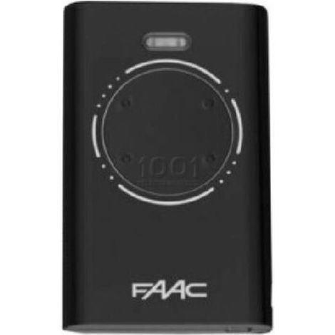 Telecommande FAAC XT4 433 SLH BLACK