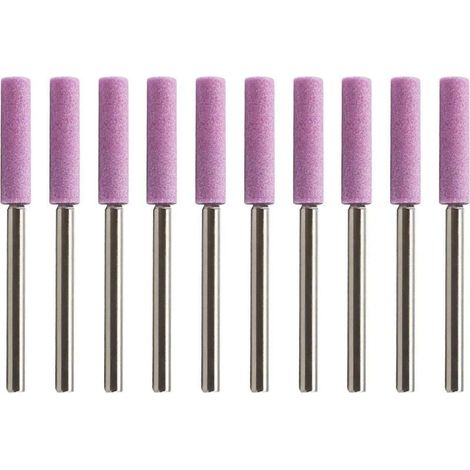 Tête de meulage en céramique à chaîne 34.8mm 2.1g 10 pièces affûteuse de tronçonneuse polisseuse de tronçonneuse pour salle d'outils (1/5)