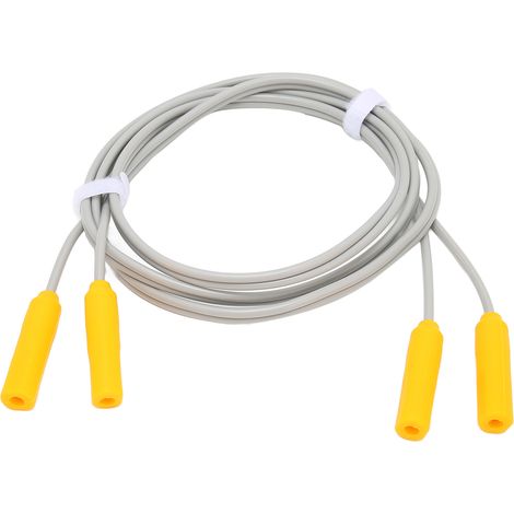Câble pour électrothérapie interférentielle, connecteur d'électrode portable (1/5)