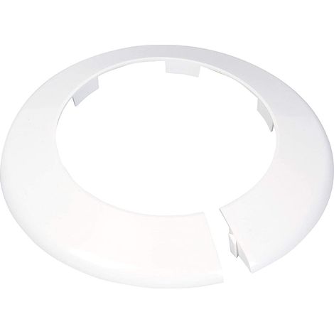 110mm Toilet Pipe Collar Snap Fit Flange For Soil Pipe, White (1/2)