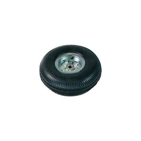 RUOTA PER CARRELLO PNEUMATICA MM.260 CON CUSCINETTO CERCHIO ACCIAIO- - ø mm.260x85 foro mm.16 - 1 pezzi ALTE