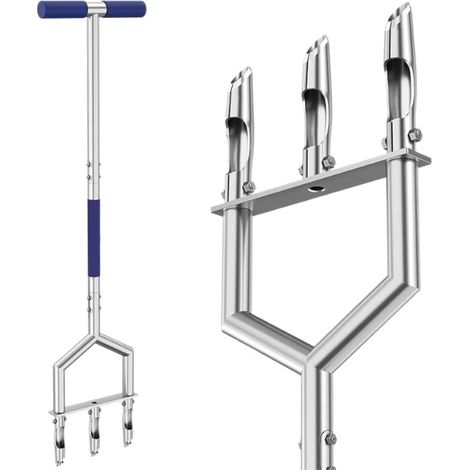 Aérateur de pelouse multifonctionnel avec plusieurs dents pour ameublir et labourer le sol (1/5)