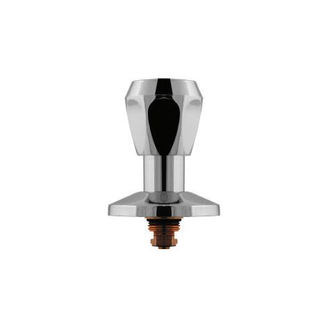 Sanitär-Oberteil 3/4" warm f.UP-Ventile mit Dreikanthaubengriff aus Metall