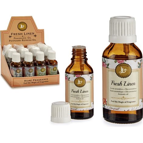 Coffret de 12 huiles aromatiques - linge frais (1/4)