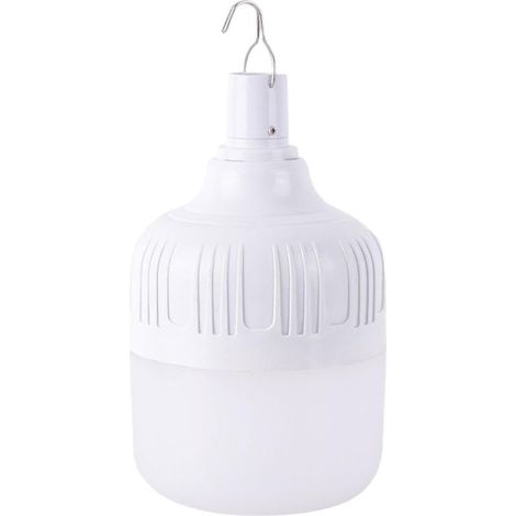 Ampoule à piles, ampoules rechargeables pour lampes, Ampoules de tente portables, Lumière de tente légère et Super brillante, 3 Modes d'éclairage, coque résistante à l'eau, légère, pour décoration de (1/5)
