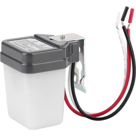 NK q T Dämmerungsschalter für Straßen- und Gartenbeleuchtung, Helligkeitserkennung, 220V AC, automatische Steuerung. (1/5)