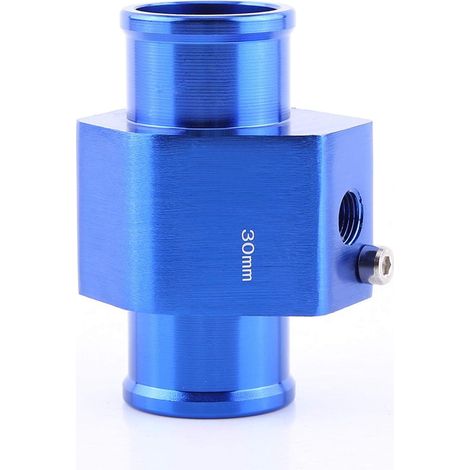 Tuyau universel de joint de température d'eau, adaptateur universel de capteur de température de tuyau de joint de température d'eau de voiture en métal bleu 26mm - 40mm(30mm) (1/5)