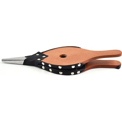 1 Soufflet de cheminée, bois naturel, 37,7 x 13,7 cm, léger 267g, pour barbecue et camping (1/5)