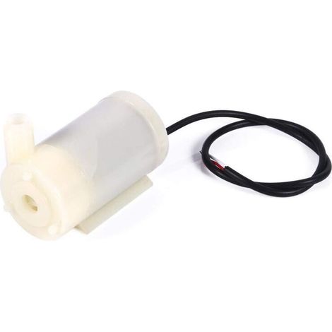 Mini micro pompes à eau submersibles 3-4.5V 100L / H pompe à moteur CC à faible bruit Taille Pratique Réservoir de Poissons pour l'aquarium (horizontal ) (1/5)