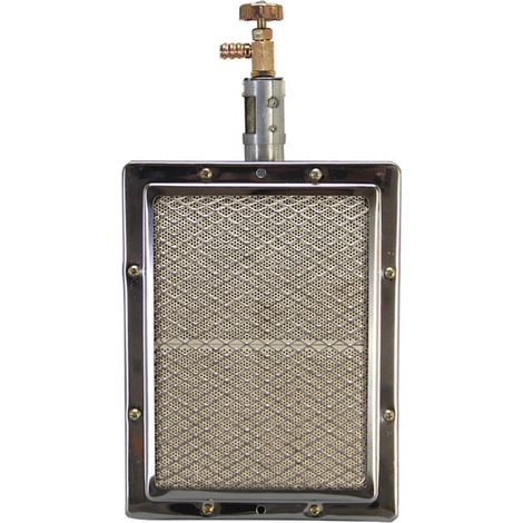 Brûleur en céramique pour barbecue - 22 x 17 cm - Chauffage infrarouge - Pièce de rechange (1/5)