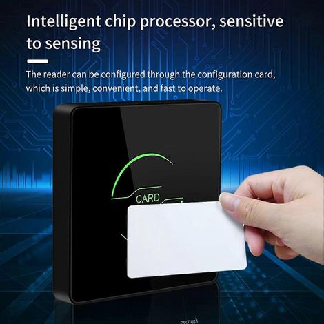 Lecteur de cartes esclaves RFID T886R 125 kHz à courte portée pour le contrôle d'accès (1/5)