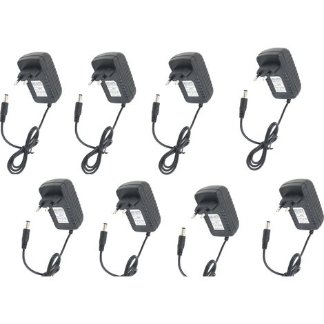 Alimentatore Stabilizzato 12V 2A Connettore Telecamere 8PZ Trasformatore 220V