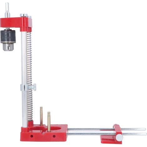 Guide de perçage bois ABS alliage gabarit trou outil bricolage intérieur extérieur (1/5)