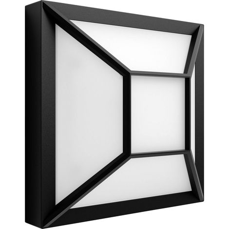 Philips Applique murale extérieure LED en aluminium Drosera 12W (1/5)
