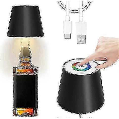 Lampe de chevet tactile au design portable TroveMart (1/4)