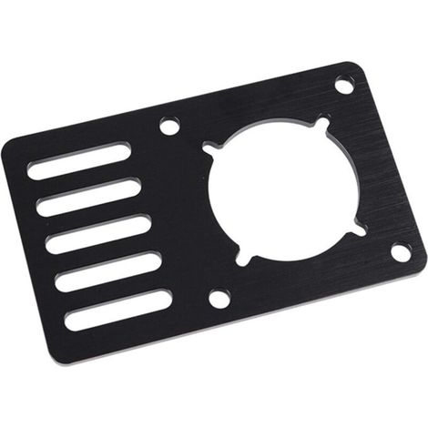 Plaque de montage pour moteur, pièces d'imprimante 3D, support de montage moteur pas à pas, support de moteur en aluminium pour moteur pas à pas NEMA 23 anodisé (1/5)