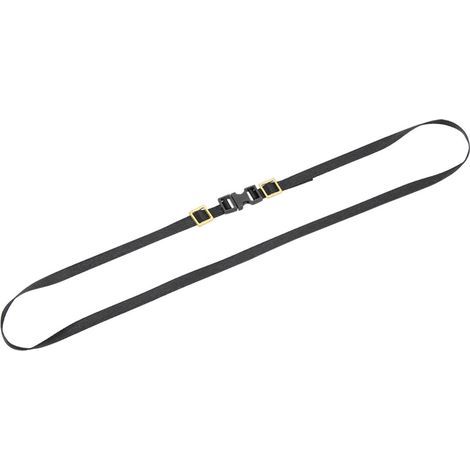 Lot de 5 sangles de corde réglables à l'échelle 1/10 pour voitures télécommandées noires, adaptées aux barres de toit. (1/2)